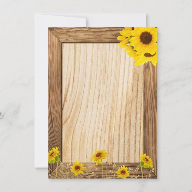 Convite Celebração do Girassol (Frente)