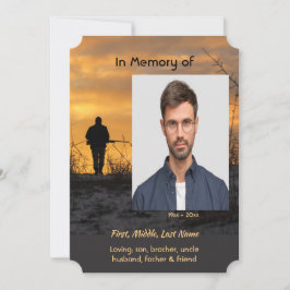 Convite Celebração do Jogo de Caça ao Caçador do Serviço d