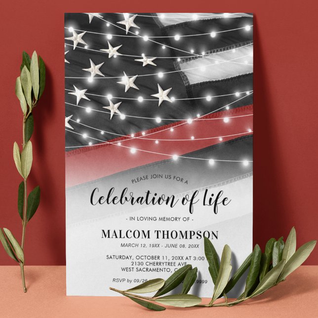 Convite Celebração do Memorial do Bombeiro da Vida (Criador carregado)