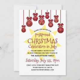 CONVITE CELEBRAÇÃO DO NATAL NO CHURRASCO DE JULHO