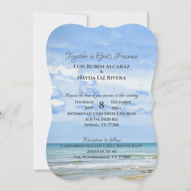 Convite Celebração do Partido (Frente)