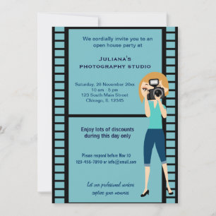 Convite Celebração do Photoshop Studio