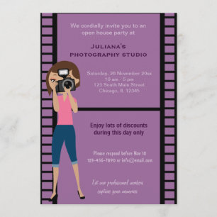 Convite Celebração do Photoshop Studio