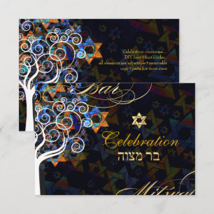 Convite Celebração do PixDezines da Vida/Bar Mitzvah