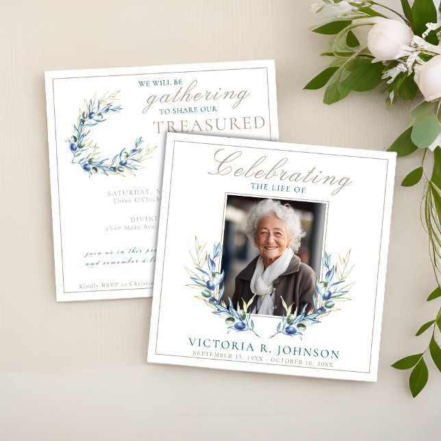 Convite Celebração do ramo de oliveira da Life (Criador carregado)