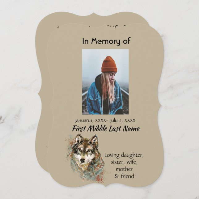 Convite Celebração dos Animais do Lobo-Cerrado do Life Inv (Frente/Verso)