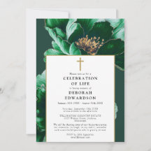 Celebração Floral Verde Cristã da Vida