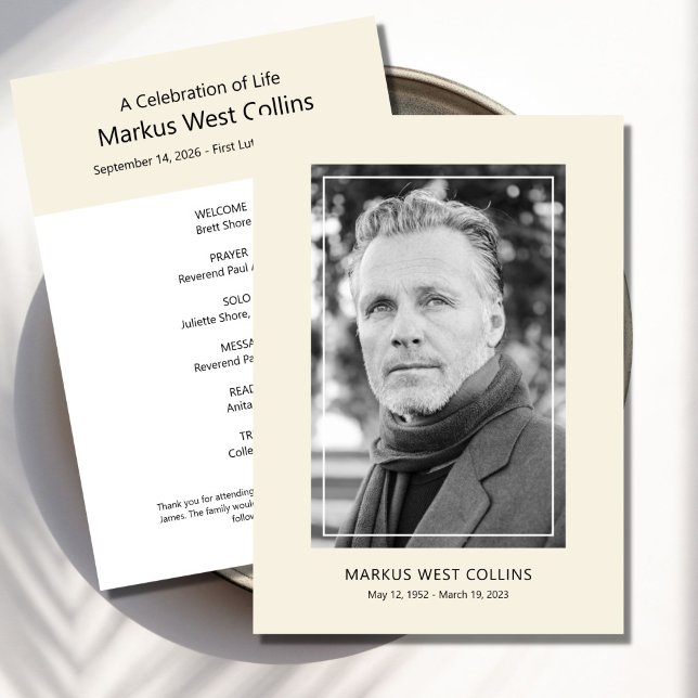 Convite Celebração Imprimível de Foto de Cheio de Vida (Criador carregado)