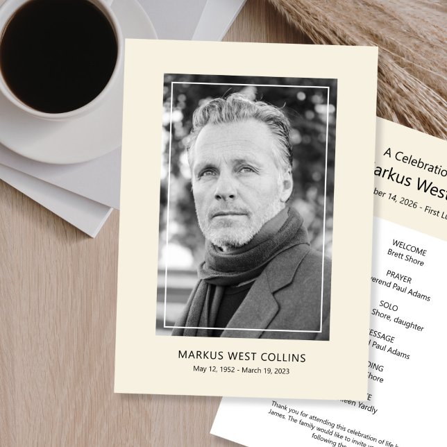 Convite Celebração Imprimível de Foto de Cheio de Vida (Criador carregado)