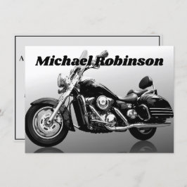 Convite Celebração Moderna da Vida em Motocicletas