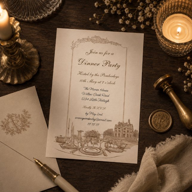 Convite Celebração no Manor Custom (Criador carregado)