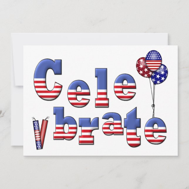 Convite Celebração Patriótica (Frente)