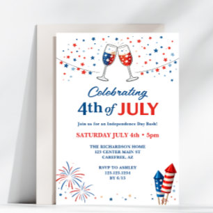 Convite Celebração Patriótica do 4 de Julho