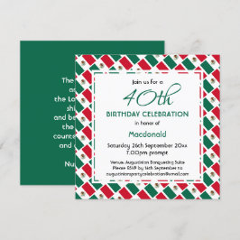 Convite Celebração Personalizada de Aniversário do MEXICO 