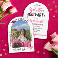 Celebração por Graduação de Arcos Rosa Girly Bonit