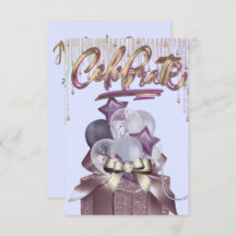 Celebração Roxa e Dourada