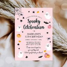 Celebração Spooky Festa de aniversário de Hallowee