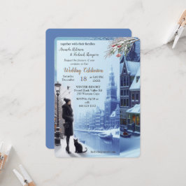 Convite Celebrações de Inverno em Amsterdã