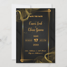 Convite Celebrações de na moda