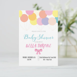 Convite Celebrando a chegada do seu pequeno milagre!