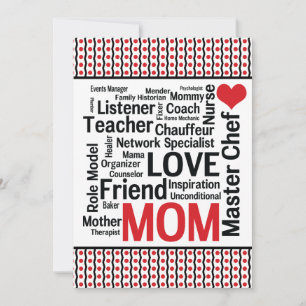 Convite Celebrando a mamãe - Dia de as mães ou Mãe de a