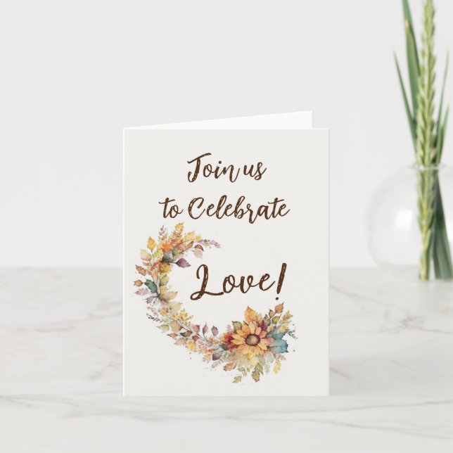 Convite Celebrar Amor (Frente)