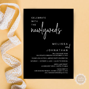 Convite Celebrar Com Os Novos Casos, Janto De Casamento