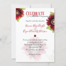 Celebrar o amor da papoila vermelha com folhas flo