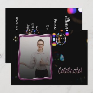 Convite Celebrar uma promoção ou qualquer evento