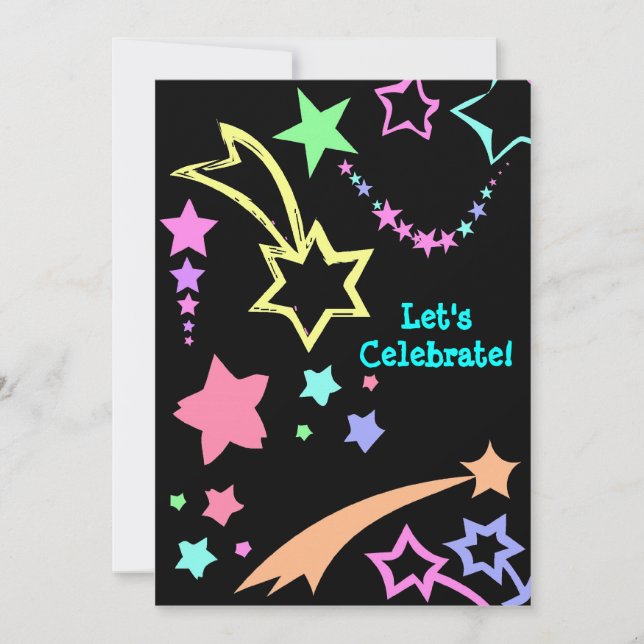 Convite  Celebrar Vamos! (Frente)