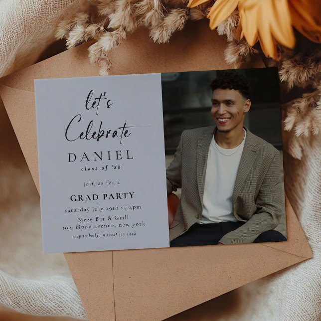 Convite Celebrar vamos! Formando de Fotografias de Script  (Criador carregado)