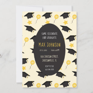 Convite Celebre nosso Boné de formatura Personalizar Form