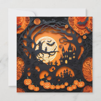 Convite Cena de Halloween de Papercut