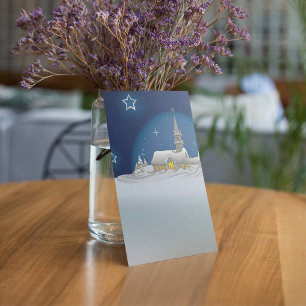 Convite Cena de inverno de Natal