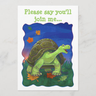 Convite Centro do Partido Tortoise de Cabeças e Caudas