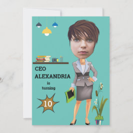 Convite CEO BusinessWOMAN Fotografia Sensacional FUN Anive