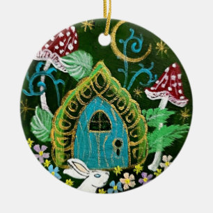 Convite Cerâmico Ornamento Redondo