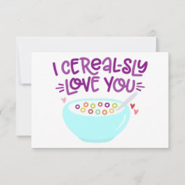 Convite CEREAL SLY te ama