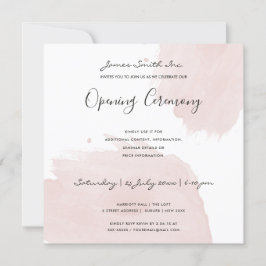 CONVITE CEREMÔNIA DE ABERTURA DO BRUXHSTROKE DE PINCO BRUT