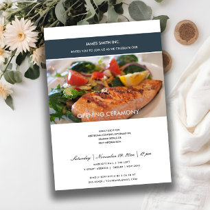 CONVITE CERIMÔNIA DE ABERTURA DA FOTO DE GRÃO DE FOTO CH