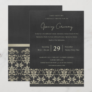 CONVITE CERIMÔNIA DE ABERTURA DO MARINHO VELVET SILVER DA