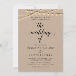 Convite Cerimônia de Casamento da Igreja, Hospedagem de Pa