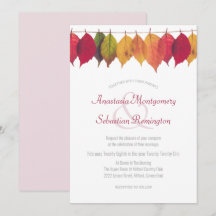 Cerimônia de Casamento Minimalista com Folhas de O