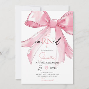 Convite Cerimônia de Enfermeira