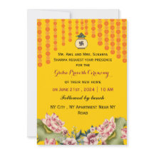 Cerimônia indiana do lar