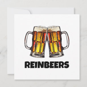 Convite Cerveja Natal Reinbeers
