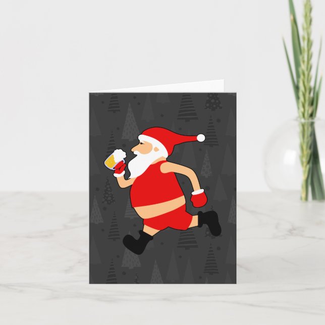 Convite cerveja santa claus xmas (Frente)