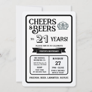 Convite Cervejaria Pub Aniversário Brindes e Cervejas aos