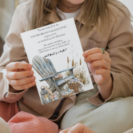 Convite Cestos com ovos à volta de cadeiras velhas e Caça