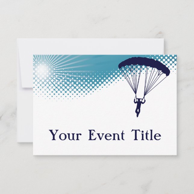 Convite céu alto (Frente)